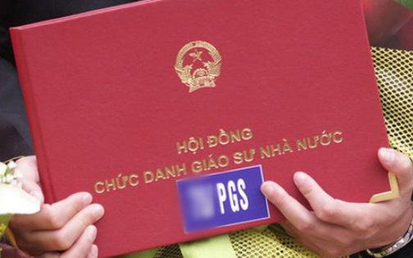 Xét công nhận Giáo sư, Phó Giáo sư trực tuyến - Ảnh 1.