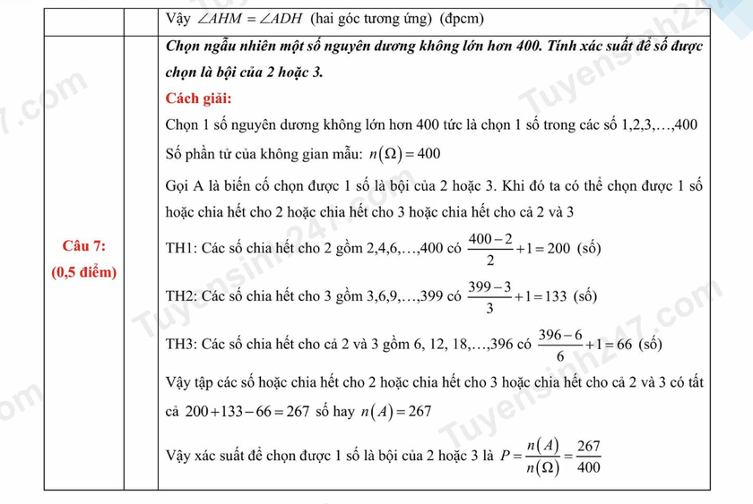Đề thi môn Toán vào lớp 10 năm 2025 của Quảng Trị có gợi ý đáp án - Ảnh 7.