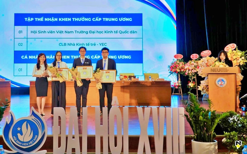 Đại hội đại biểu Hội xem truc tiep bong da k+ Đại học Kinh tế Quốc dân: Hành trình tri ân và tiếp bước - Ảnh 5.