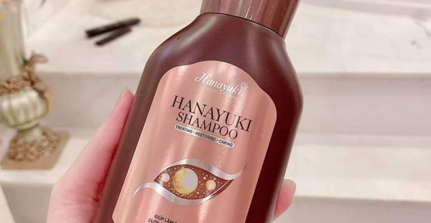Thu hồi dầu gội Hanayuki do công ty của chồng Đoàn Di Băng phân phối- Ảnh 1. Thu hồi dầu gội Hanayuki do công ty của chồng Đoàn Di Băng phân phối- Ảnh 1.
