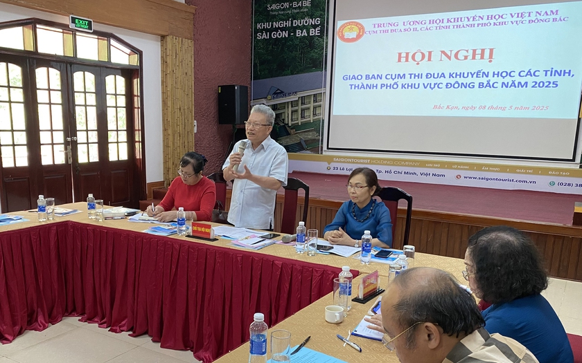 Hội nghị giao ban Cụm thi đua khuyến học các tỉnh thành phố khu vực Đông Bắc năm 2025- Ảnh 2. Hội nghị giao ban Cụm thi đua khuyến học các tỉnh thành phố khu vực Đông Bắc năm 2025- Ảnh 2.