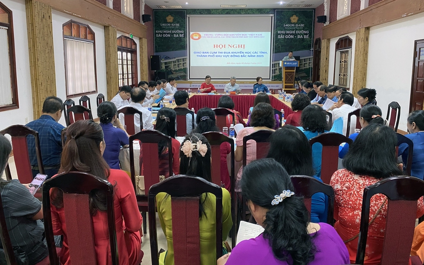 Hội nghị giao ban Cụm thi đua khuyến học các tỉnh thành phố khu vực Đông Bắc năm 2025- Ảnh 1. Hội nghị giao ban Cụm thi đua khuyến học các tỉnh thành phố khu vực Đông Bắc năm 2025- Ảnh 1.