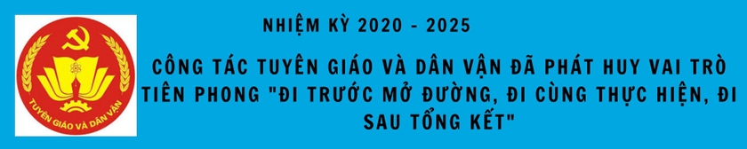 Dấu ấn nổi bật 2020 - 2025 ngành tuyên giáo và dân vận nhiệm kỳ 2020 - 2025 - Ảnh 2.