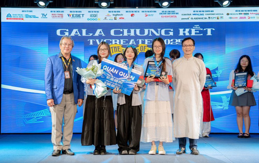 Đội sinh viên GenZ Freedom Girls giành quán quân cuộc thi TVCreate 2025 - Ảnh 1.