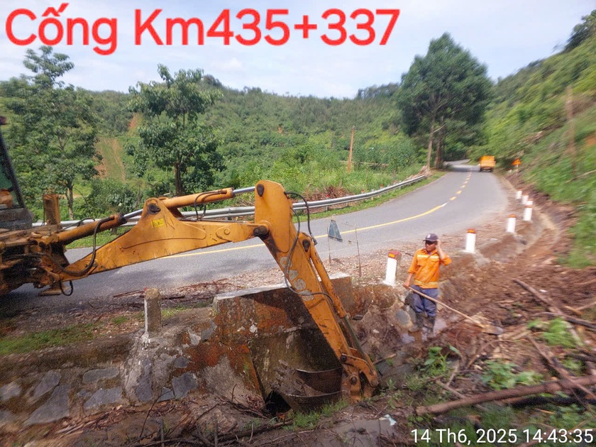 Những tuyến quốc lộ tại miền Trung - Tây Nguyên bị thiệt hại do bão số 1 - Ảnh 1.