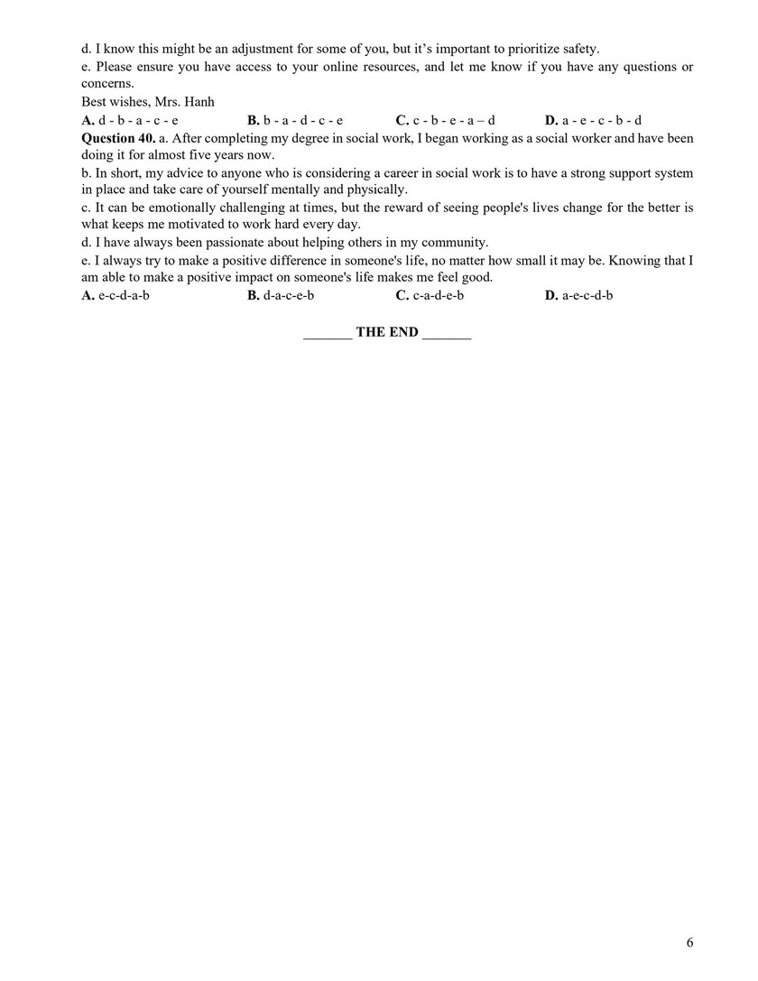 Đề thi thử tốt nghiệp trung học phổ thông môn Lịch sử của Hậu Giang - Ảnh 6.