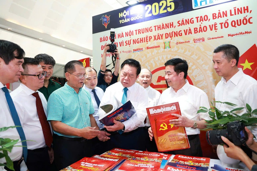 Hội Báo toàn quốc 2025: Báo chí vững bước tiến vào giai đoạn mới với tư thế vững vàng, khát vọng đổi mới - Ảnh 5.