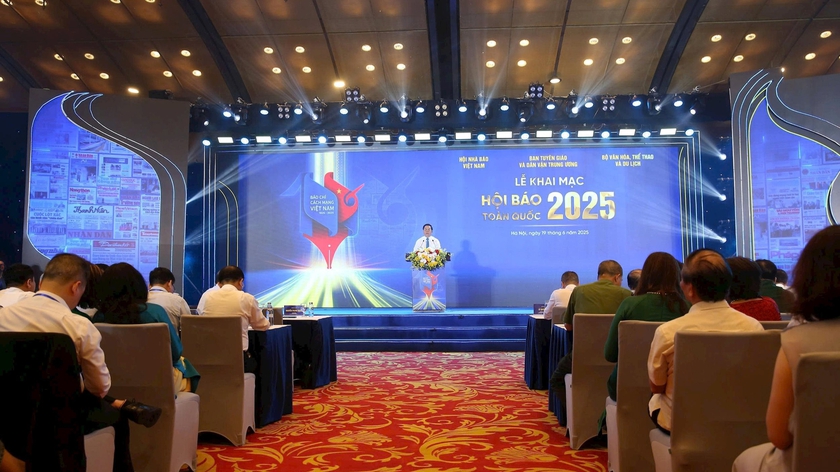 Hội Báo toàn quốc 2025: Báo chí vững bước tiến vào giai đoạn mới với tư thế vững vàng, khát vọng đổi mới - Ảnh 2.