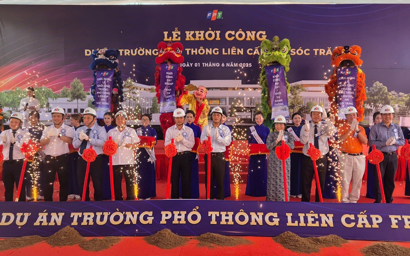 FPT khởi công xây Trường Phổ thông liên cấp FPT Sóc Trăng. FPT khởi công xây Trường Phổ thông liên cấp FPT Sóc Trăng.