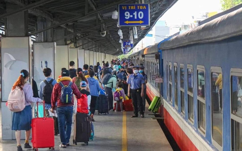 Giảm giá vé tàu hỏa cho thí sinh dự thi, nhập học đại học, cao đẳng. Ảnh minh hoạ: IT