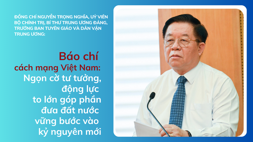 bài viết của đồng chí Nguyễn Trọng Nghĩa, Uỷ viên Bộ Chính trị, Bí thư Trung ương Đảng, Trưởng Ban Tuyên giáo và Dân vận Trung ương - Ảnh 1.