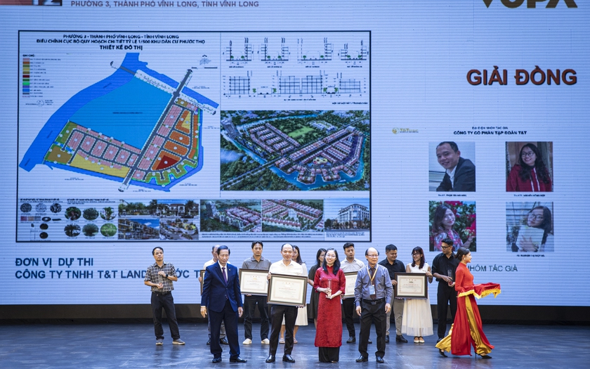 Hai đồ án/dự án của T&T Group được vinh danh giải Bạc và giải Đồng. Hai đồ án/dự án của T&T Group được vinh danh giải Bạc và giải Đồng.