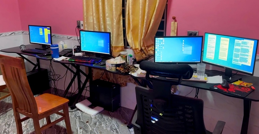 Công an Nghệ An bắt giữ gần 100 đối tượng lừa đảo xuyên quốc gia, chiếm đoạt hơn 2.000 tỷ đồng - Ảnh 6.