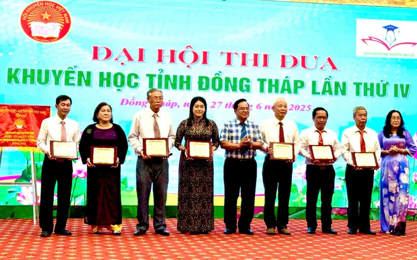 Đại hội thi đua Hội Khuyến học tỉnh Đồng Tháp - Ảnh 6.