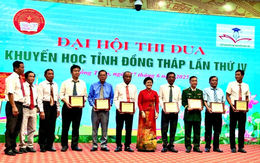 Đại hội thi đua Hội Khuyến học tỉnh Đồng Tháp - Ảnh 3.