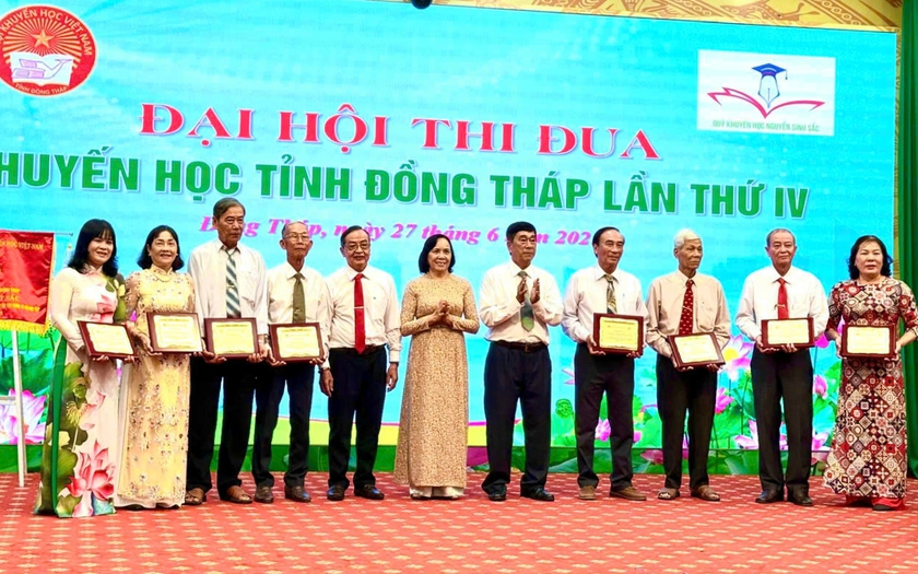 Đại hội thi đua Hội Khuyến học tỉnh Đồng Tháp - Ảnh 2.