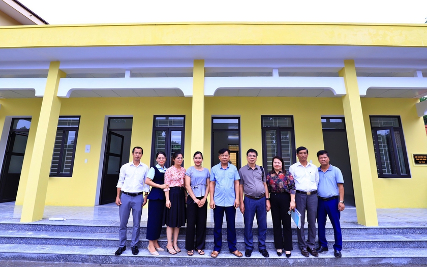 Hội Khuyến học tỉnh Hoà Bình khánh thành, bàn giao 2 khu nhà ở công vụ cho trường học tại huyện Kim Bôi - Ảnh 5.