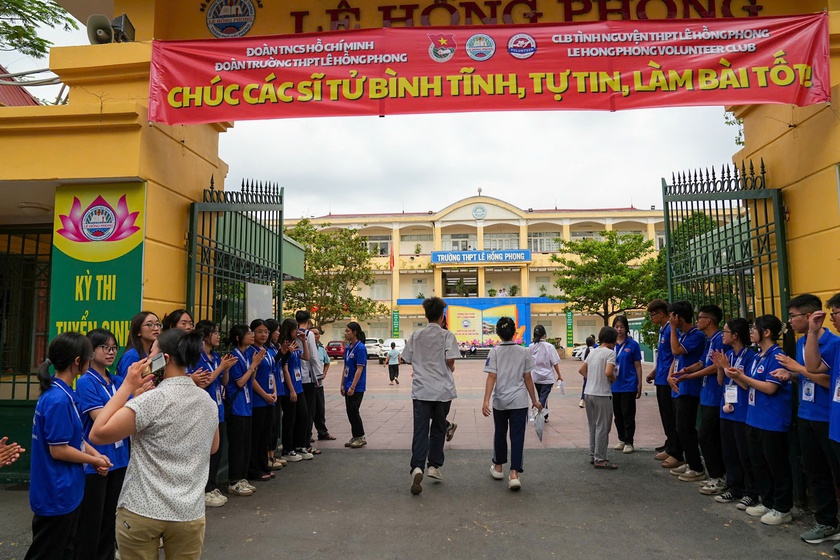 Hải Phòng: Gần 26.000 thí sinh bước vào Kỳ thi tuyển sinh Lớp 10 công lập - Ảnh 1.