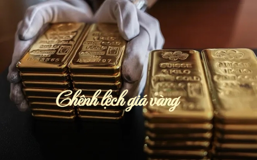 Giá vàng SJC biến động chênh 20 triệu đồng so với thế giới. Ảnh minh hoạ: IT