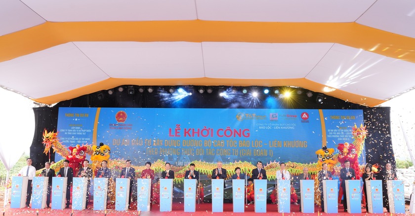 Khởi công dự án cao tốc Bảo Lộc – Liên Khương tổng vốn đầu tư trên 17.700 tỷ đồng - Ảnh 4.