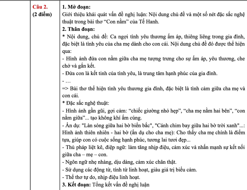 Đề thi, đáp án Ngữ văn thi vào lớp 10 - Ảnh 5.