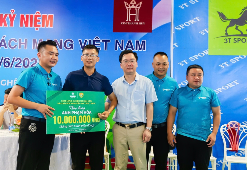 Khởi tranh giải Pickleball báo chí Nghệ An lần thứ nhất- Ảnh 4.