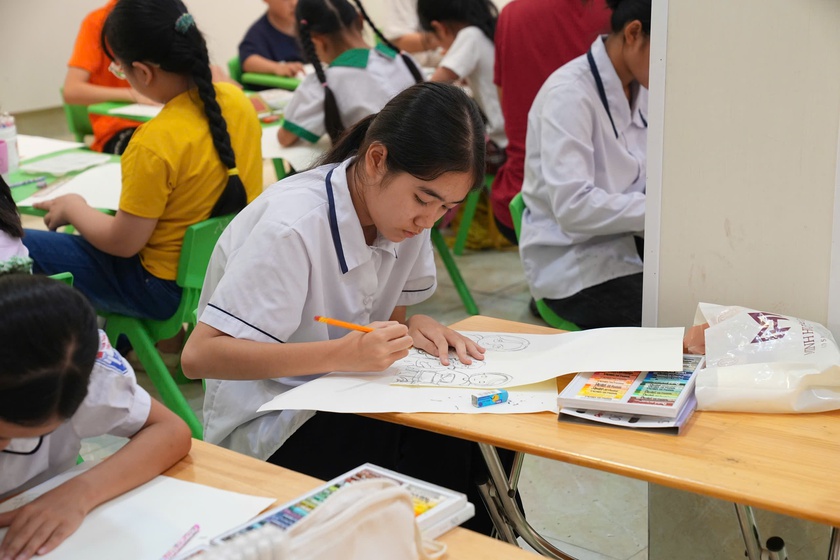 Hải Phòng: Cuộc thi vẽ tranh thiếu nhi hè 2025, sân chơi sáng tạo, bổ ích - Ảnh 2.