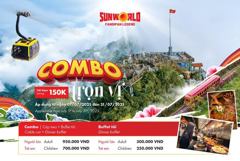 Khám phá đỉnh Fansipan, thưởng thức ẩm thực Tây Bắc chỉ với 950.000 đồng - Ảnh 1.