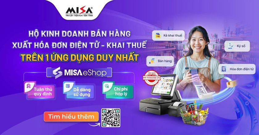 Chỉ với 1 phần mềm, hộ kinh doanh có thể quản lý bán hàng, xuất hóa đơn và kê khai thuế theo đúng quy định- Ảnh 3. Chỉ với 1 phần mềm, hộ kinh doanh có thể quản lý bán hàng, xuất hóa đơn và kê khai thuế theo đúng quy định- Ảnh 3.