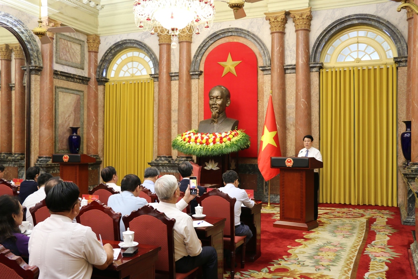 Chủ tịch nước Lương Cường: Xây dựng Việt Nam thành quốc gia học tập- Ảnh 5. Chủ tịch nước Lương Cường: Xây dựng Việt Nam thành quốc gia học tập- Ảnh 5.