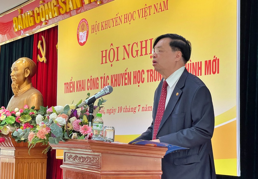 Hội Khuyến học Việt Nam triển khai công tác khuyến học trong tình hình mới - Ảnh 2.