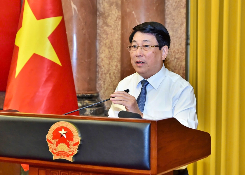 Chủ tịch nước Lương Cường gặp mặt đại biểu khuyến học tiêu biểu toàn quốc - Ảnh 4.