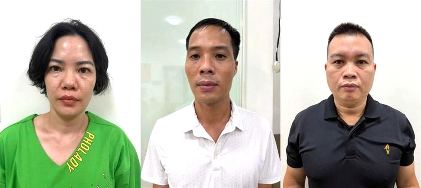 Nhóm "cò mồi" tại cổng bệnh viện phụ sản Trung ương "sa lưới" - Ảnh 1.