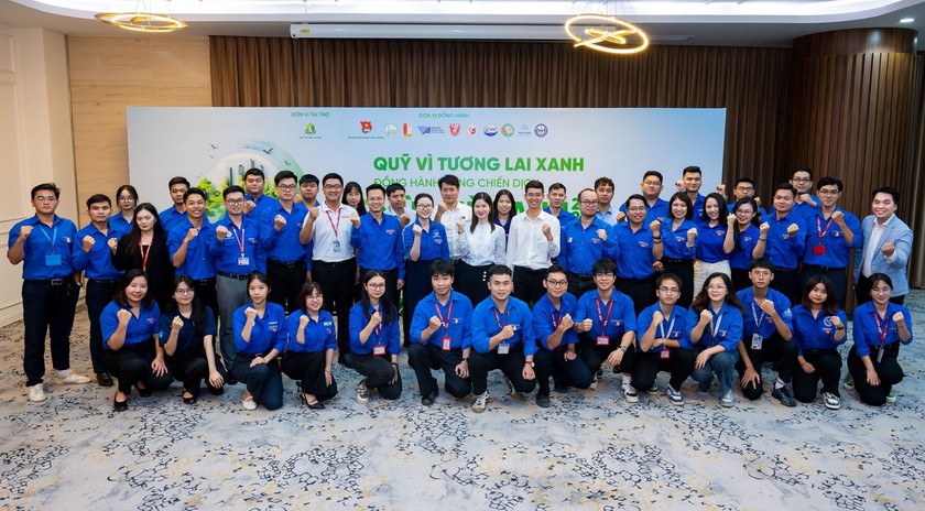 Quỹ Vì tương lai xanh tài trợ gần 3 tỷ đồng cho Chiến dịch Mùa hè Xanh 2025- Ảnh 1. Quỹ Vì tương lai xanh tài trợ gần 3 tỷ đồng cho Chiến dịch Mùa hè Xanh 2025- Ảnh 1.