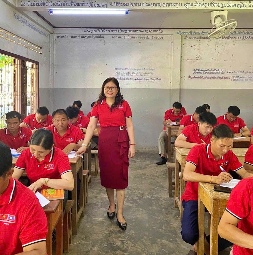 Tiếng Việt và tình yêu đất nước, con người Lào - Ảnh 1.