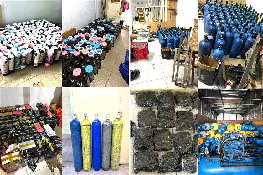 Triệt phá đường dây buôn bán “bóng cười” được ngụy trang bằng hình thức “Cocktail” - Ảnh 3.