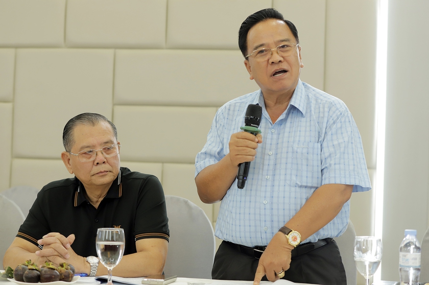 Thường vụ Hội Khuyến học Việt Nam tổ chức Hội nghị lần thứ tám, chủ động ổn định tổ chức đáp ứng tình hình mới - Ảnh 7.