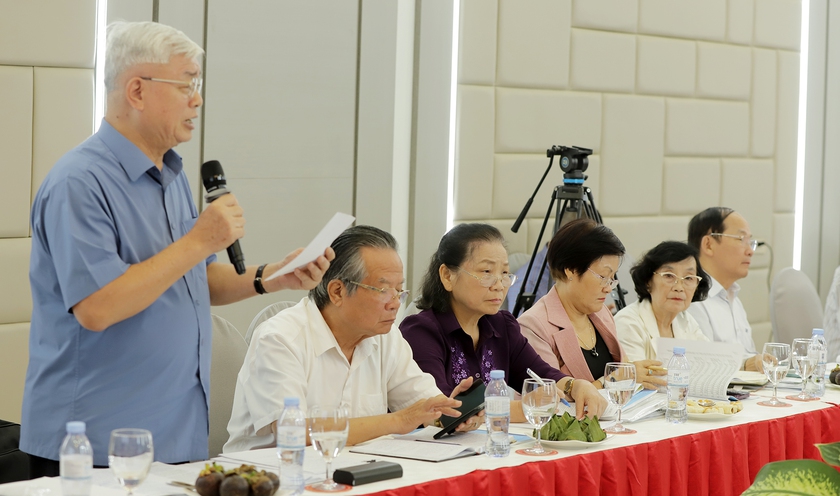 Thường vụ Hội Khuyến học Việt Nam tổ chức Hội nghị lần thứ tám, chủ động ổn định tổ chức đáp ứng tình hình mới - Ảnh 4.