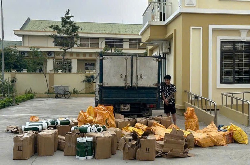 Quảng Ninh: Mạnh tay với hoạt động vận chuyển, kinh doanh "khí cười" trái phép - Ảnh 2.