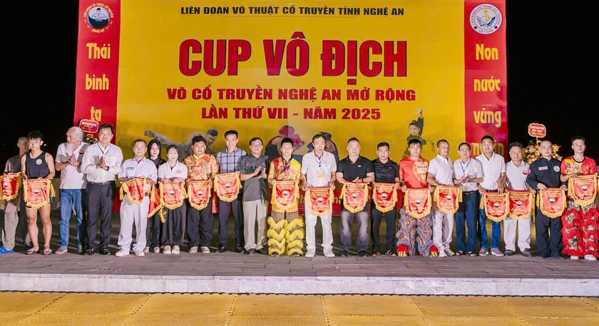 Hơn 515 võ sĩ đối kháng tranh cúp võ cổ truyền Nghệ An - Ảnh 5.
