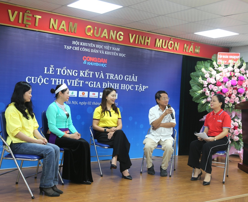Những câu chuyện truyền cảm hứng từ cuộc thi “Gia đình học tập” - Ảnh 4.