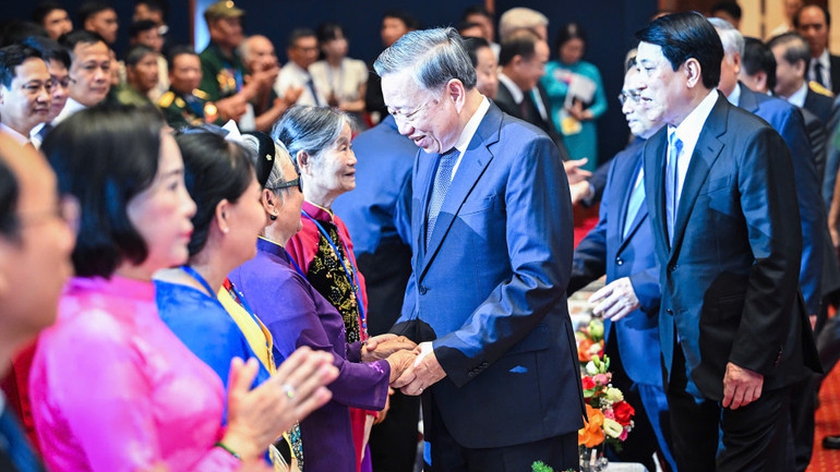 Tổng Bí thư Tô Lâm: "Người có công với cách mạng là tài sản quý báu của dân tộc" - Ảnh 1.