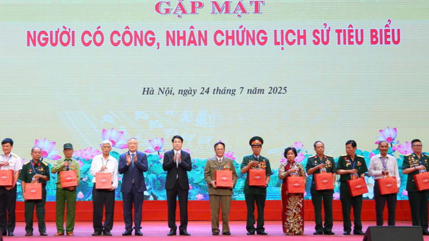 Tổng Bí thư Tô Lâm: "Người có công với cách mạng là tài sản quý báu của dân tộc" - Ảnh 4.