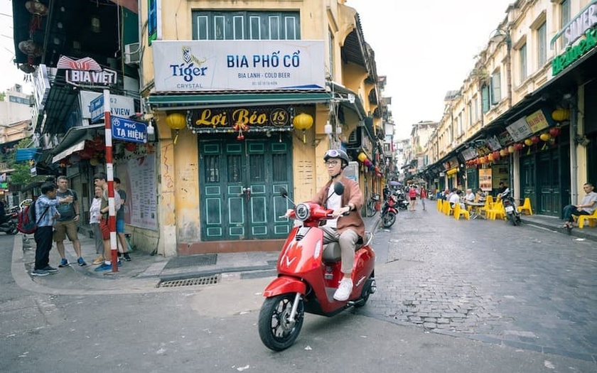 6 chính sách để hỗ trợ người dân thủ đô chuyển đổi xe xăng sang xe điện. Ảnh minh hoạ: VF