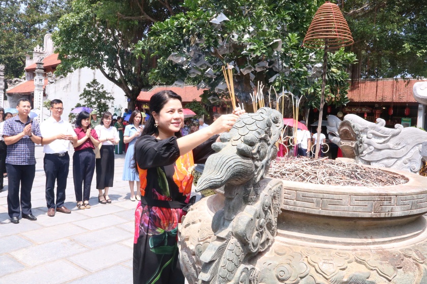 Hải Phòng: Lễ hội Côn Sơn - Kiếp Bạc gắn với quảng bá giá trị nổi bật toàn cầu của Di sản thế giới mới - Ảnh 3.