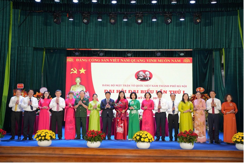 Đại hội Đảng bộ Mặt trận Tổ Quốc Việt Nam thành phố Hà Nội - Ảnh 2.