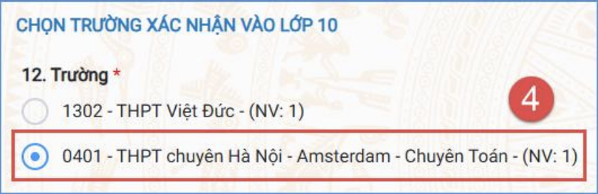 Chi tiết các bước nhập học vào lớp 10 ở Hà Nội- Ảnh 5. Chi tiết các bước nhập học vào lớp 10 ở Hà Nội- Ảnh 5.