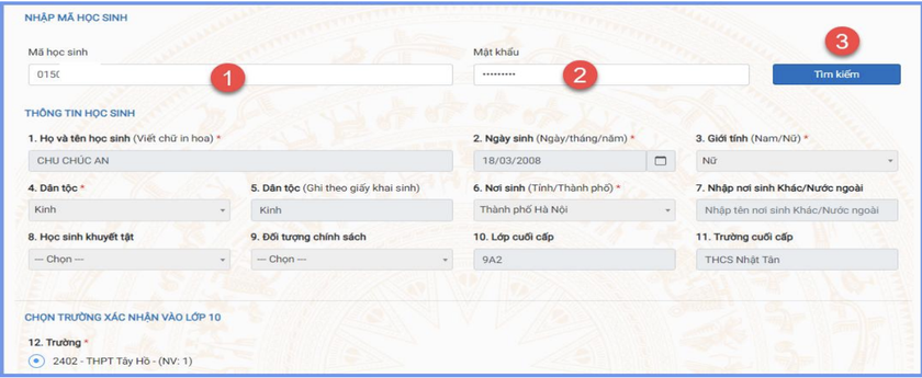 Chi tiết các bước nhập học vào lớp 10 ở Hà Nội- Ảnh 15. Chi tiết các bước nhập học vào lớp 10 ở Hà Nội- Ảnh 15.