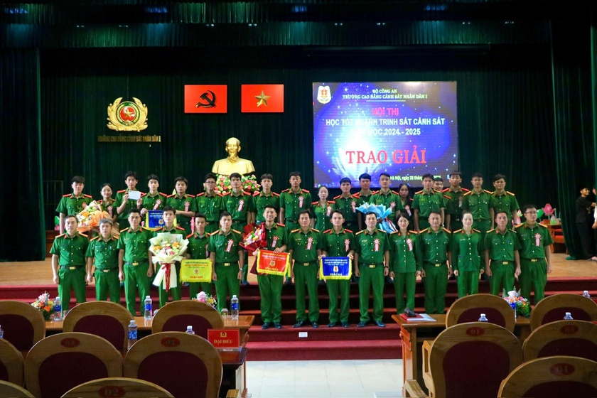 Lan tỏa phong trào “Học tập - rèn luyện tốt” tại Trường Cao đẳng Cảnh sát nhân dân I - Ảnh 2.