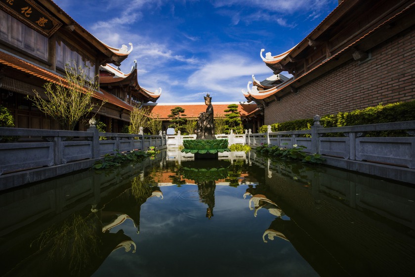 Quần thể tâm linh Bảo Hải Linh Thông Tự, chốn yên bình giữa lòng Quảng Ninh - Ảnh 5.